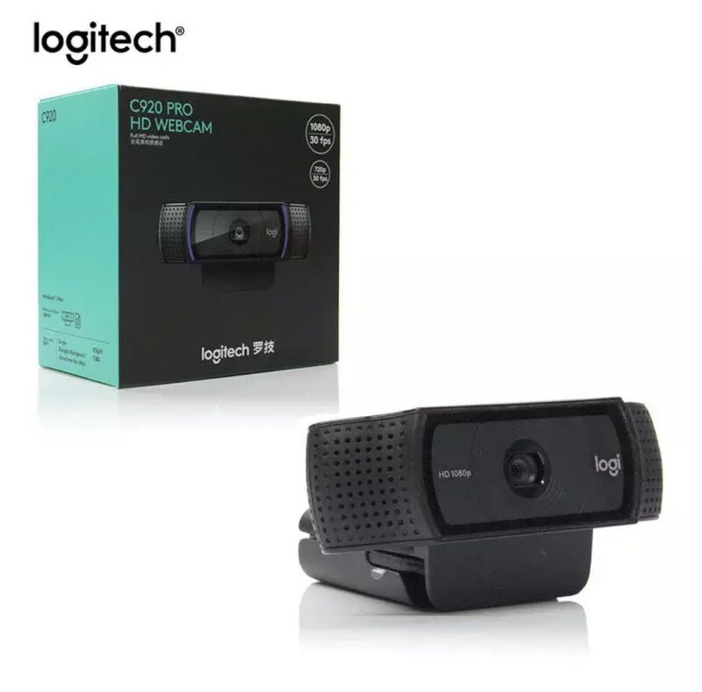 ของแท้100% กล้องเว็บแคม Logitech C920 PRO HD WEBCAM 1080P พร้อมส่ง