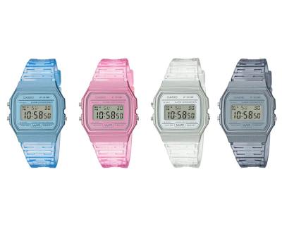 Casio Standard นาฬิกาข้อมือผู้ชาย/ผู้หญิง F-91WS (F-91WS-2,F-91WS-4,F-91WS-7,F-91WS-8)