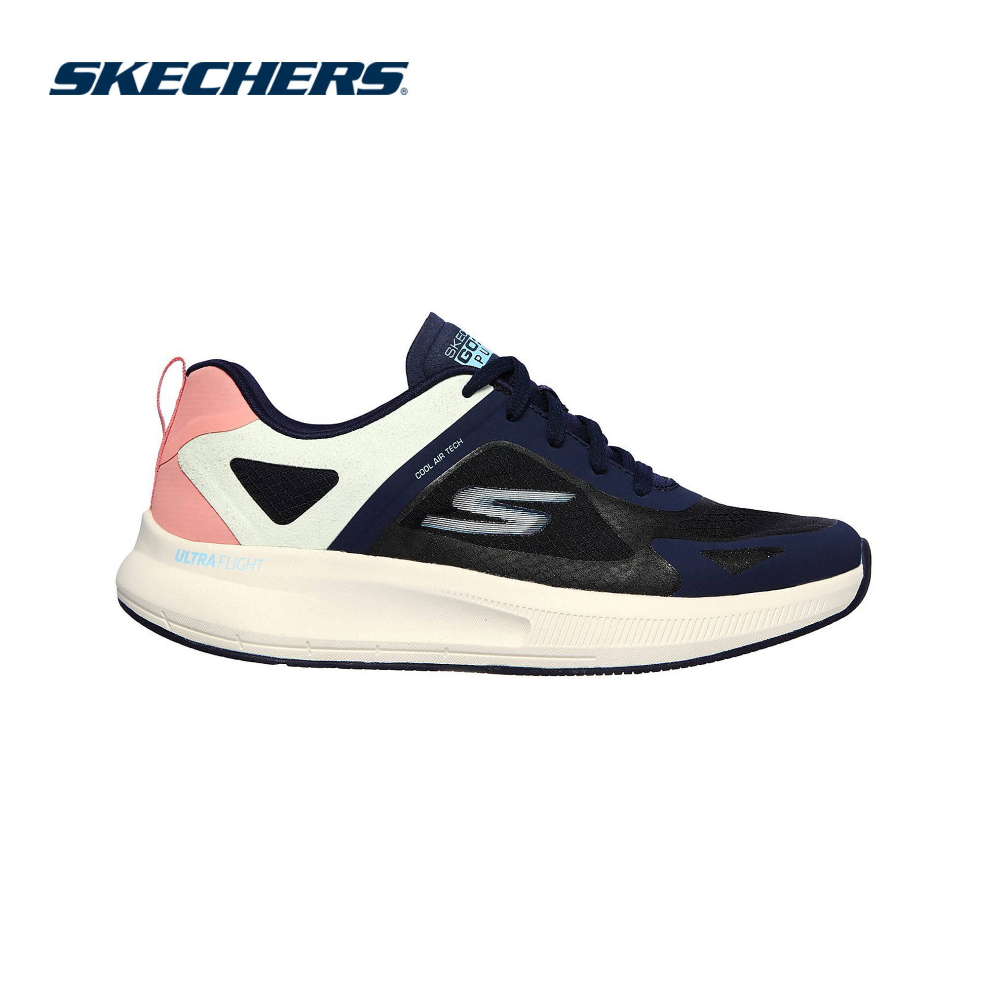 Skechers สเก็ตเชอร์ส รองเท้า ผู้หญิง GOrun Pulse Performance Shoes - 128079-NVMT