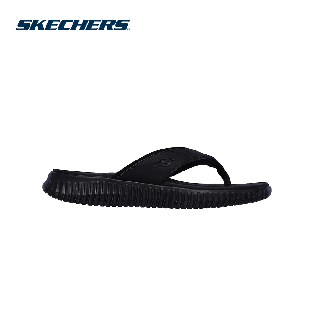 Skechers สเก็ตเชอร์ส รองเท้าแตะ ผู้ชาย Elite Flex Sport Casual Sandals Shoes - 51718-BBK