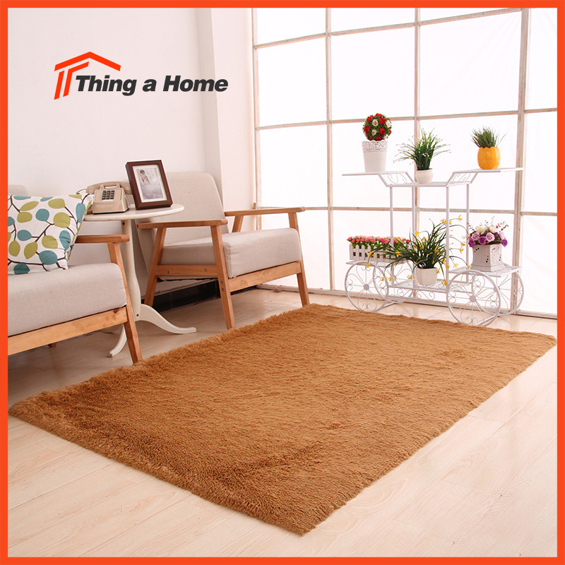 Thing a Home พรมปูพื้นห้อง ตกแต่งห้องนอน ห้องนั่งเล่น ขนาด80x120cm ความยาวของขนหน้าพรม 4 ซม. พร้อมส่ง