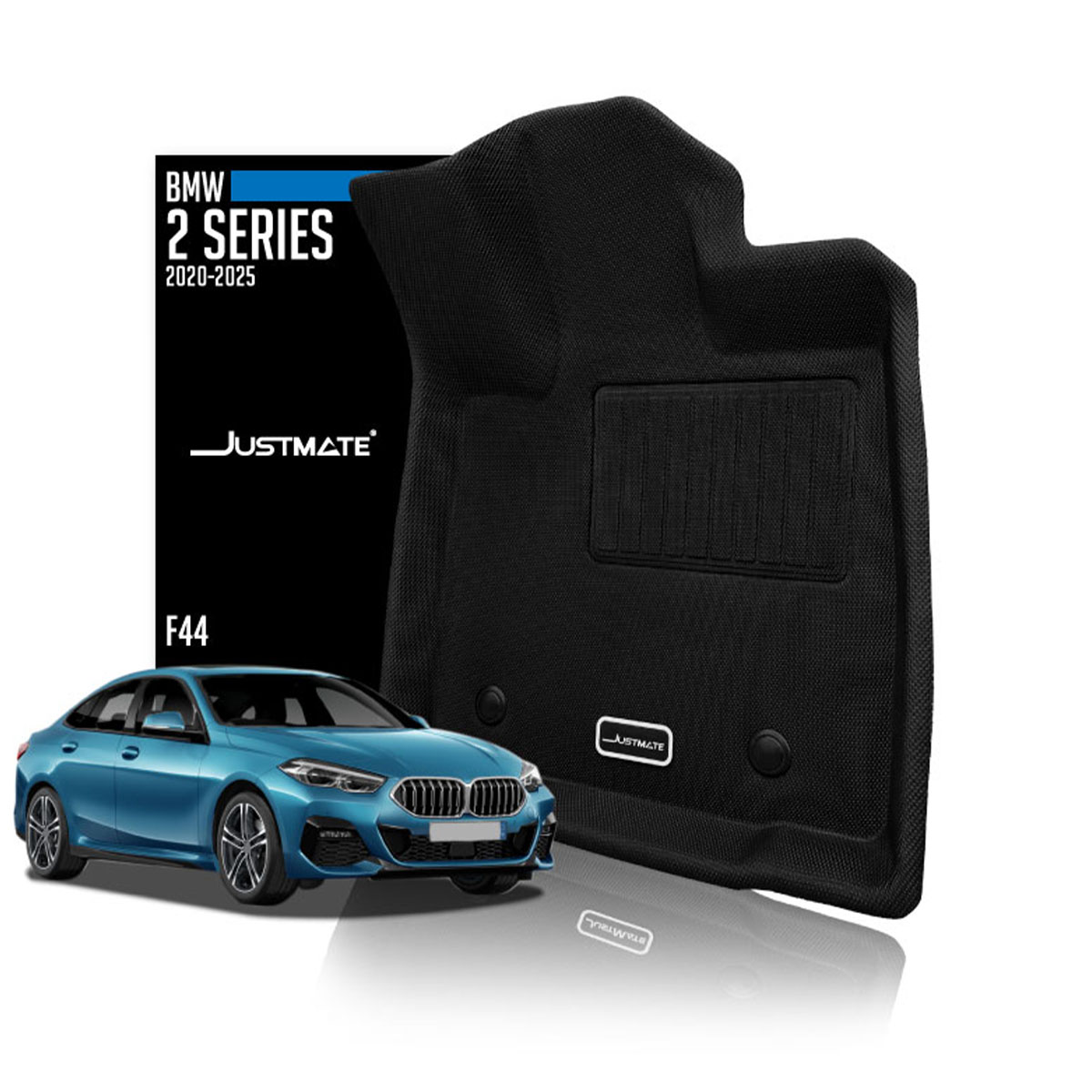 Justmate Bmw Car Floor Mats 2 Series F44 2020 - 2025 218I/220I ราคา 2,480 บาท*ส่งฟรี