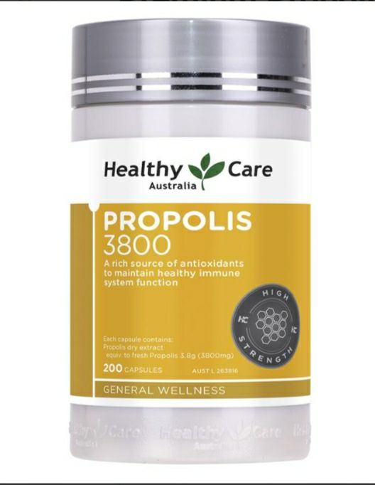 Healthy care Ultra Premium Propolis 3800 mg น้ำลายผึ้ง 3800มก