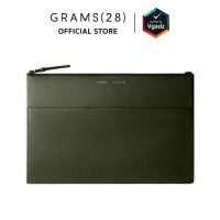 GRAMS(28) - ซองสำหรับใส่ MacBook Air 13″ (M2/M3) / MacBook Pro 13″ (M1/M2) รุ่น 114 Leather Folio by Vgadz