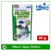 Hikari Algae Wafer อาหารปลา สำหรับปลากินพืช กินตะไคร่น้ำ ปลาแพะ ปลาหมู ขนาด 40 กรัม