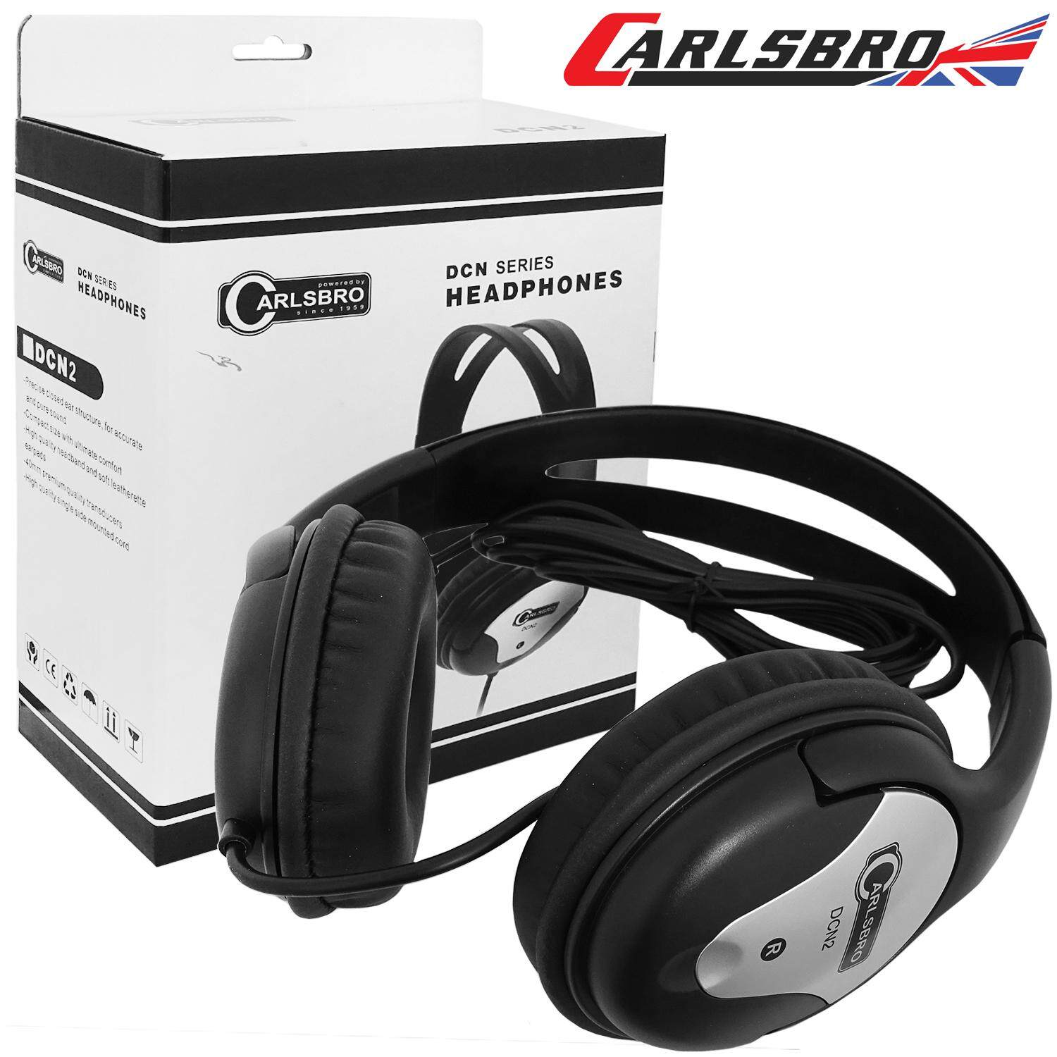 Carlsbro Closed-Back Headphone หูฟัง แบบครอบหู รุ่น DCN2 (สีดำ) ** ประกันศูนย์ 1 ปี **