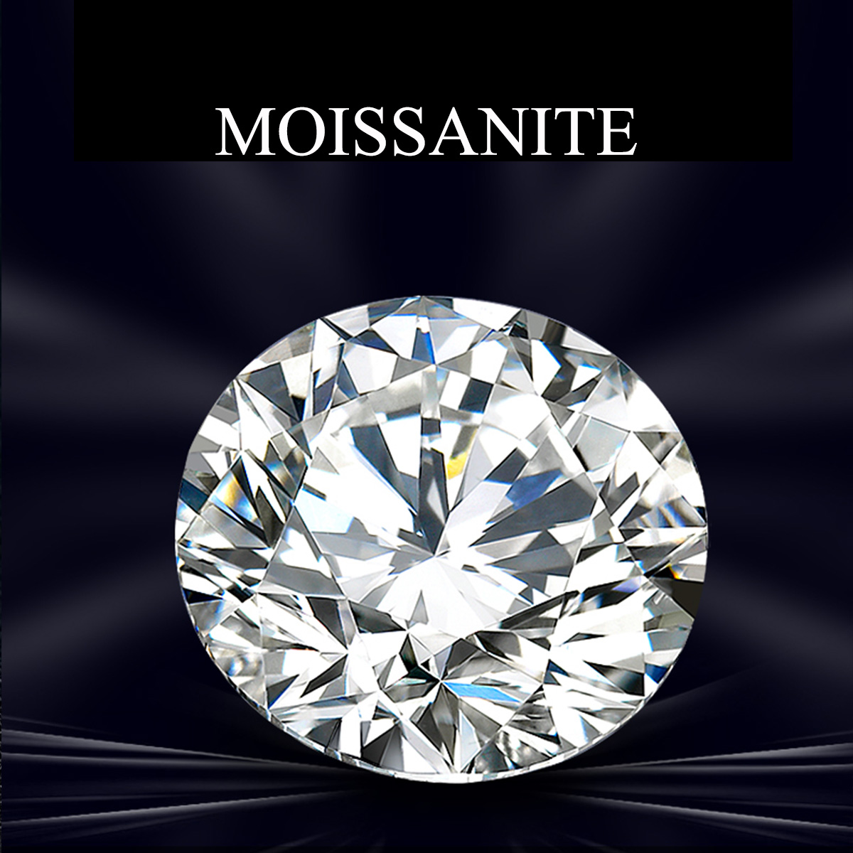 Uenjoyment Moissanite Stones 1ct to 10ct D Color VVS1 Clarity Excellent Round Brilliant Cut Pass the Diamond Pen Test With GRA Certificate Fine Jewelry Can Make Rings Earrings Necklaces Ring ราคา 633 บาท*ส่งฟรี