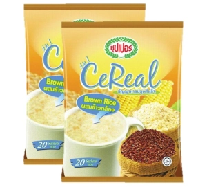 สินค้า Super 3in1 Cereal Brown Rice 600g. x 2packs