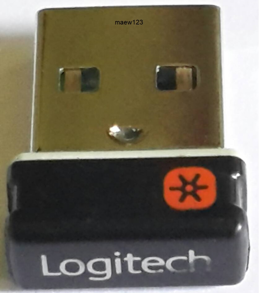 ตัวรับสัญญาณเม้าส์ และ คีย์บอร์ด แบบ Unifying LOGITECH RECEIVER USB ที่ใช้กับเมาส์หรือคีย์บอร์ด ที่รองรับ Unifying