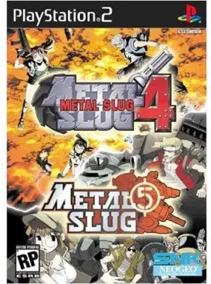 แผ่นเกมส์ Ps2 Metal Slug 4 & 5 ( มี 2 แผ่น )
