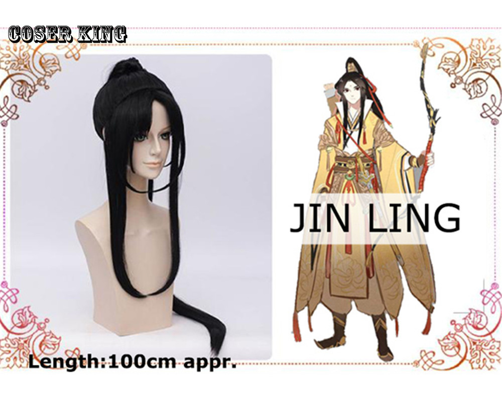 [COSER KING Store] Mo Dao Zu Shi Cosplay วิกผม Grandmaster of Demonic Cultivation Wig Wei Wuxian Weiwuxian Cosplay Ancient Black ปรมาจารย์ ลัทธิ มาร Wig xiao zhan wang yibo ปรมาจารย์ลัทธิมาร หวังอี้ป๋อ the untamed