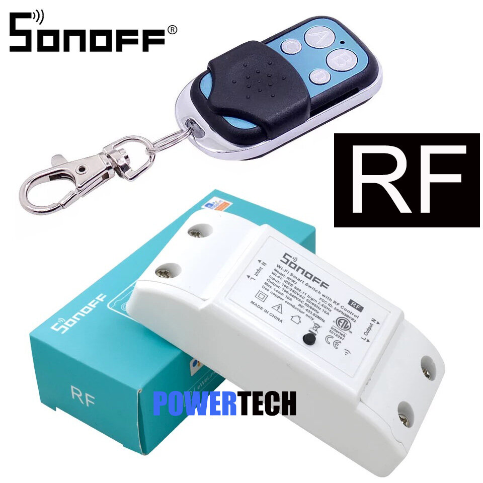 Sonoff RF R2 433Mhz Smart Switch อัตโนมัติอัจฉริยะไร้สาย WiFi 433Mhz RFโมดูลสวิตช์ระยะไกลสำหรับSonoff RF
