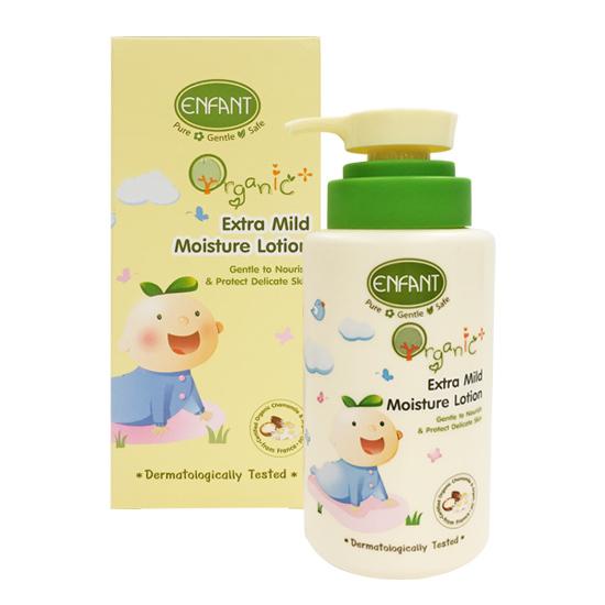 5.Enfant โลชั่นทาผิวเด็ก Organic Extra Mild Moisture Lotion อองฟองต์ ออแกนิค พลัส เอ็กซ์ตร้า มายด์ มอยส์เจอร์ โลชั่น