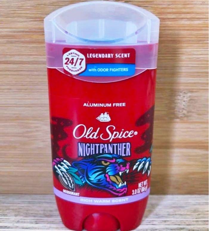 100% Genuine. Young Men, Dark and Handsome, Sweat a Lot. Deodorant Old Spice Men's Deodorant Aluminum-Free Nightpanther, 85g ราคา 499 บาท*ส่งฟรี