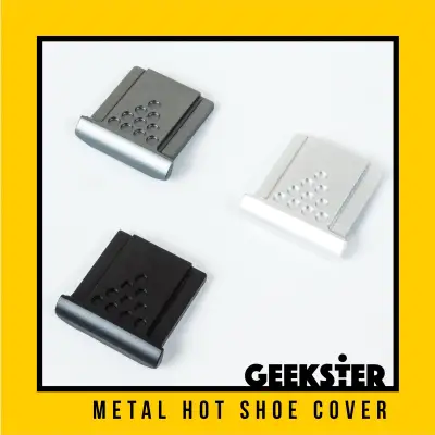 Metal Hot Shoe Cover งานเนี้ยบ ( โลหะ ฝาปิด ที่ปิด ช่องแฟลช ที่ปิดแฟลช / Hotshoe Cap ) ( Geekster )