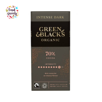 Green & Blacks Organic Dark Chocolate 70% Cocoa 90g กรีน แอนด์ แบล็ค ช็อกโกแลตดาร์กออร์แกนิก โกโก้ 70% 90 กรัม