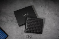 ENVISZO WEAVED EVOLVE WALLET กระเป๋าสตางค์แบบสั้น หนังสานแท้