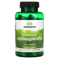 Swanson Full Spectrum Ashwagandha 450 mg 100 Capsules