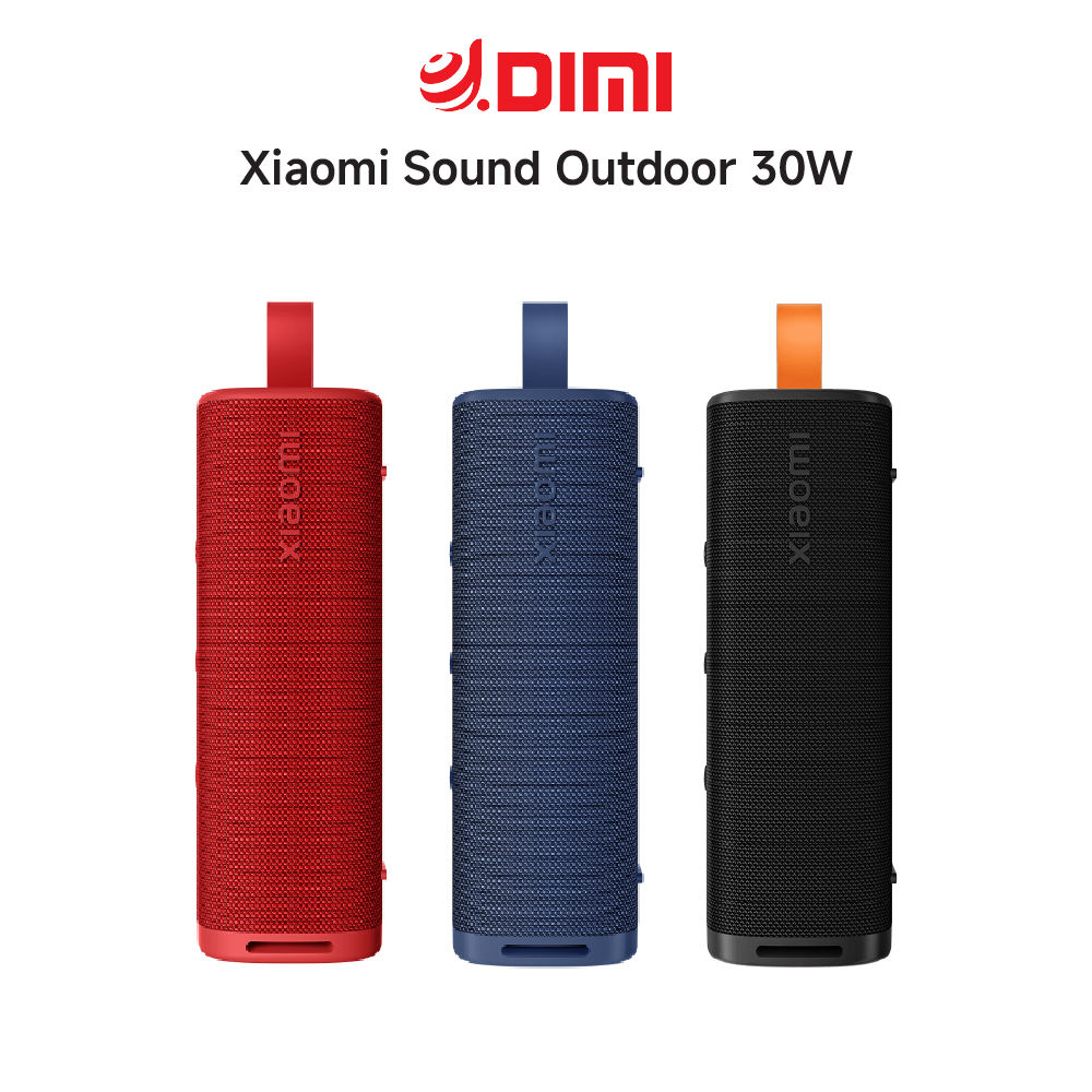 Xiaomi Sound Outdoor 30W เสียวหมี่ ลำโพงบลูทูธ ลำโพงพกพา ใช้งานได้นานสูงสุด 12 ชั่วโมง กันน้ำระดับ IP67 (รับประกันศูนย์ไทย 1 ปี) ราคา 1,458 บาท*ส่งฟรี