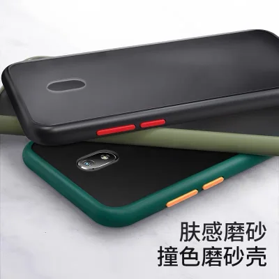 [ส่งจากไทย] เคสกันกระแทก ปุ่มสีผิวด้าน Case Xiaomi Redmi 8A เคสเสี่ยวมี่ เรดมี 8A ขอบนิ่มหลังแข็ง case xiaomi redmi 8a สินค้าใหม่