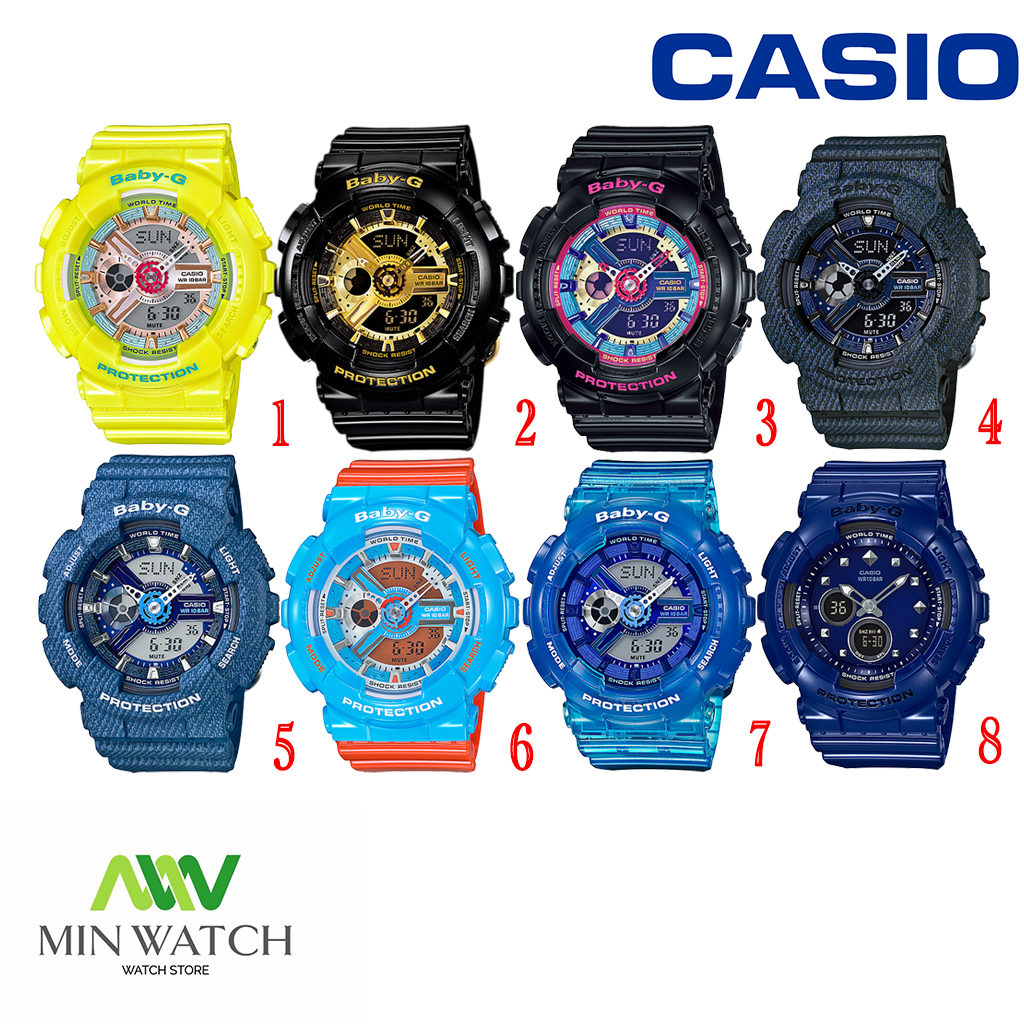 Casio watches women BABY-G women waterproof shockproof sports BA-110CA-9A genuine Center Central CMG1 years from shop MIN WATCH Gift ราคา 2,700 บาท*ส่งฟรี