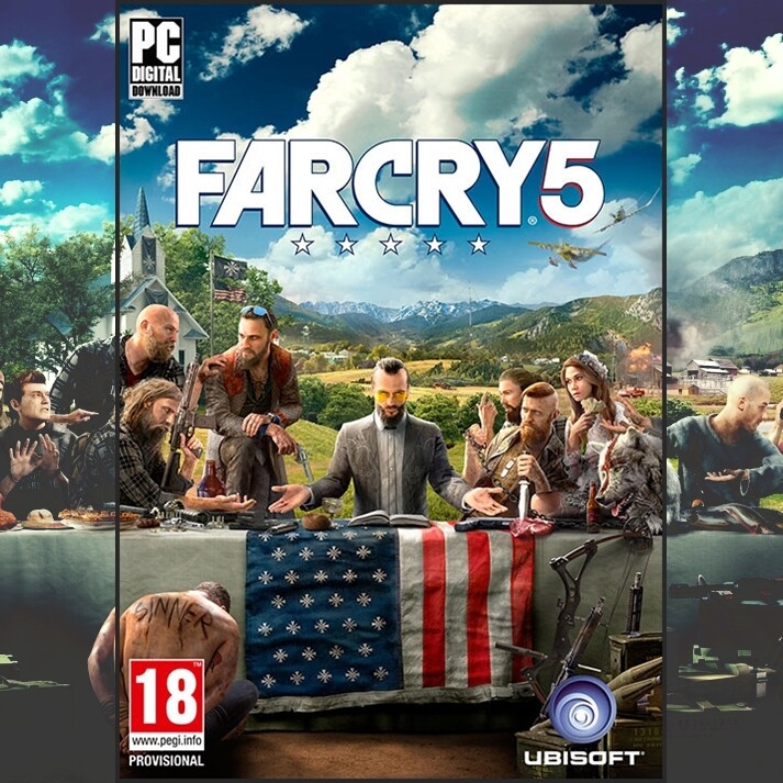 เกมคอมพิวเตอร์ PC - มีให้เลือก DVD และ USB Flashdrive | Far Cry 5 + อัพเดทล่าสุด | เกมส์ คอมพิวเตอร์ PC Game