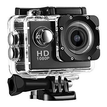 Sport Action Camera กล้องกันน้ำ Full HD กล้องวีดีโอติดมอเตอร์ไซต์ กล้องอเนอกประสงค์ กล้องถ่ายใต้น้ำ สินค้าดีมีคุณภาพ