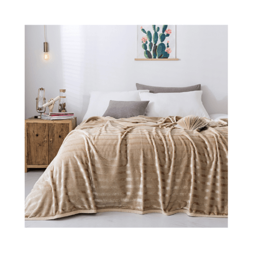 Global House Truffle Essential Truffle Essential ผ้าห่ม OTTO ขนาด 200x230 ซม รุ่นTT-02 สีเบจ TT-02 รับประกันของเเท้ ราคา 708 บาท*ส่งฟรี