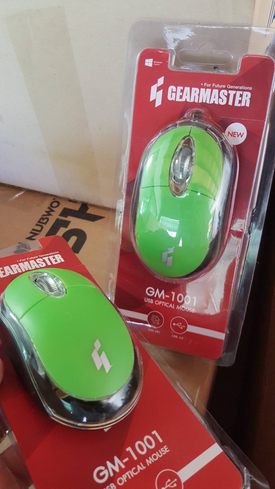 เมาส์ ราคาถูก Mouse Usb Gearmaster GT1001 รับประกัน6เดือน