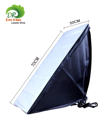 Photographic equipment 50x70cm Softbox Soft Box E27 Lamp Holder/Socket for Studio Continuous Lighting