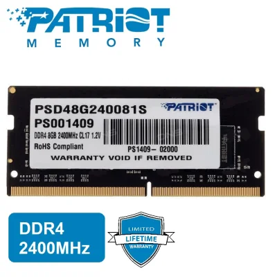 Patriot 8GB DDR4 2400MHz SODIMM