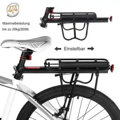 Bicycle rear rack saddle aluminum bike rear rack luggage rack
