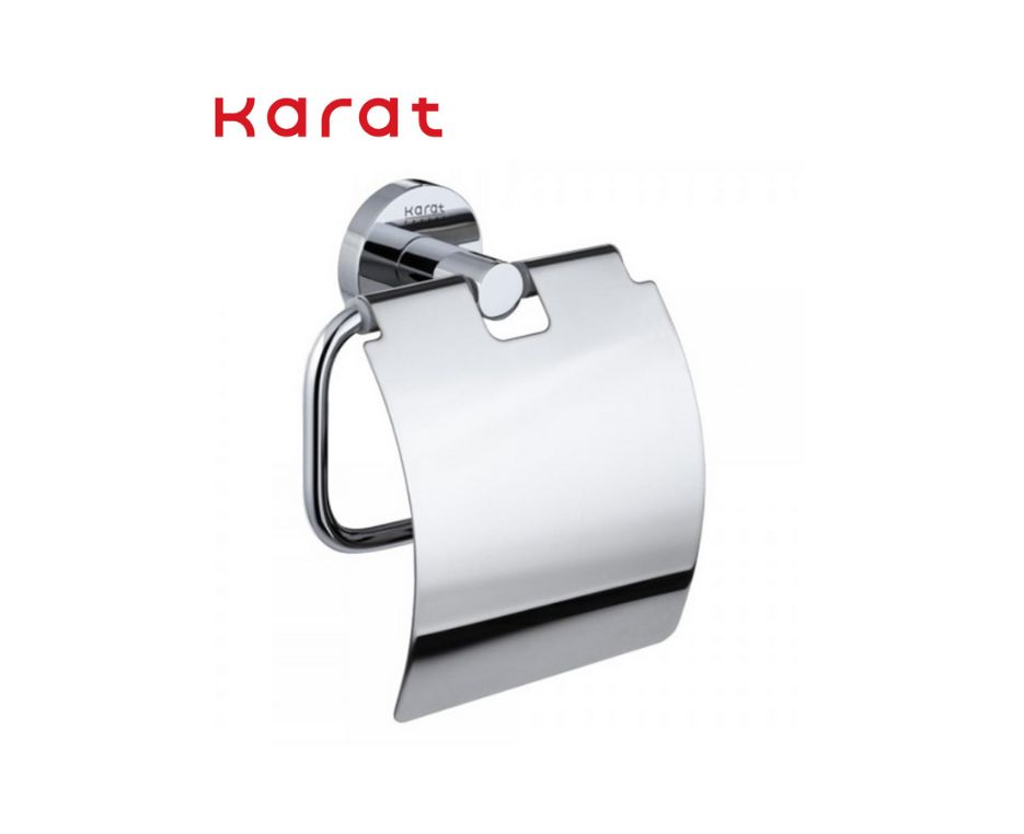 ที่ใส่กระดาษชำระ ที่ใส่ทิชชู่ ที่แขวนกระดาษ KARAT รุ่น ZIRCON KB-11-312-50 สีโครเมี่ยม ราคา 980 บาท*ส่งฟรี