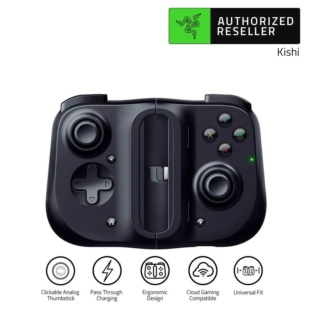 Razer Kishi Mobile Game Controller/Gamepad for iPhone iOS (จอยเกมมือถือ)