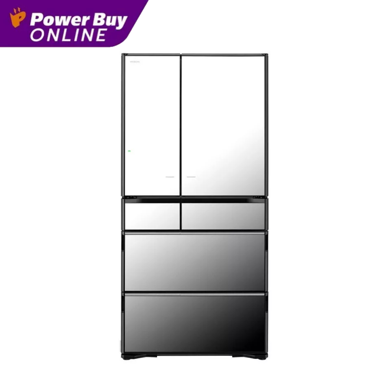 Hitachi 6-Door Refrigerator (26 Cubic Feet, Mirror Finish) Model R-Zxc740Rt X ราคา 148,300 บาท*ส่งฟรี
