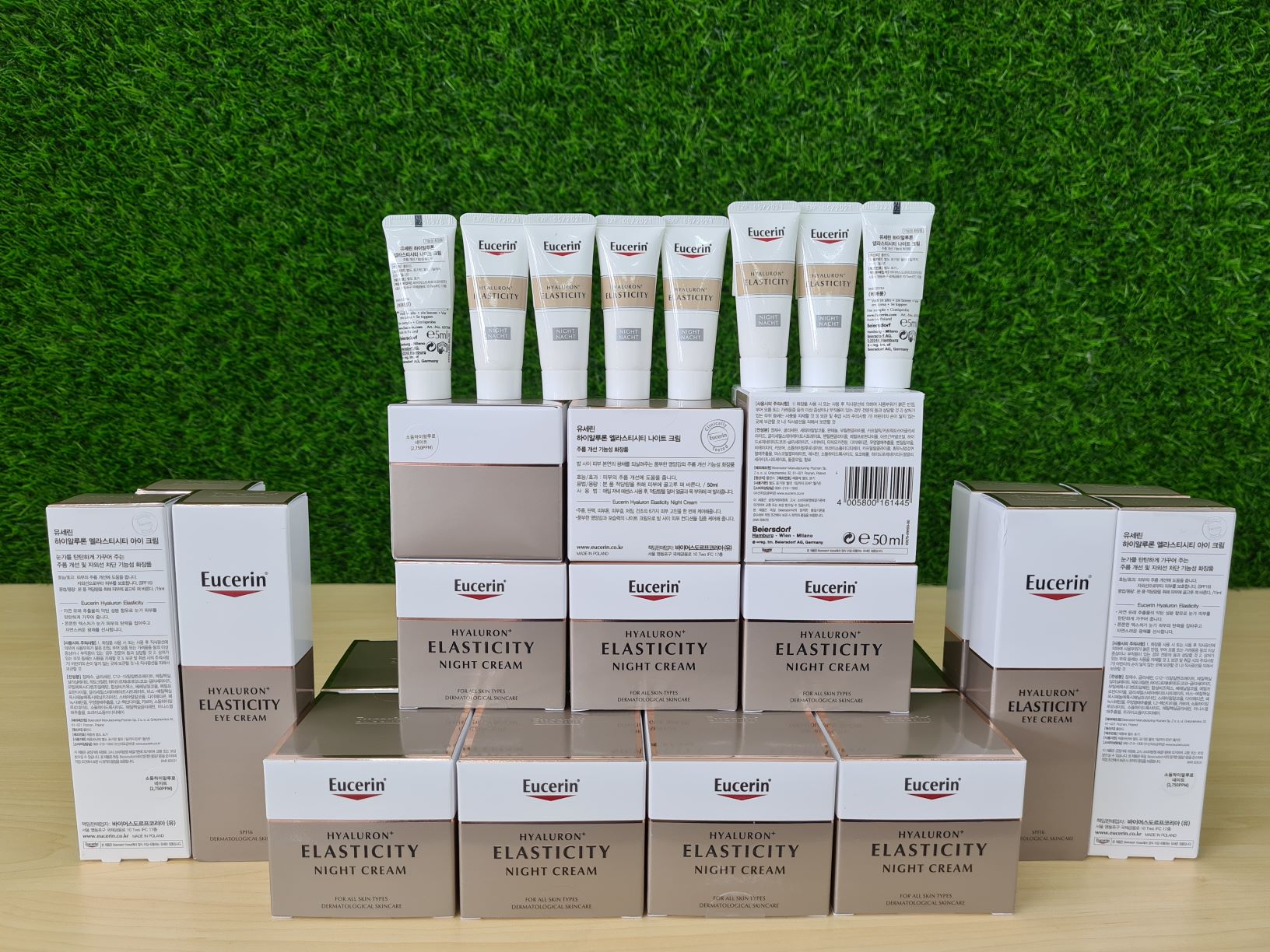 **พร้อมส่งแพคเกตเกาหลี** Eucerin hyaluron elasticity night cream และ eye cream ครีมลดเลือนริ้วรอย ยกกระชับใบหน้า