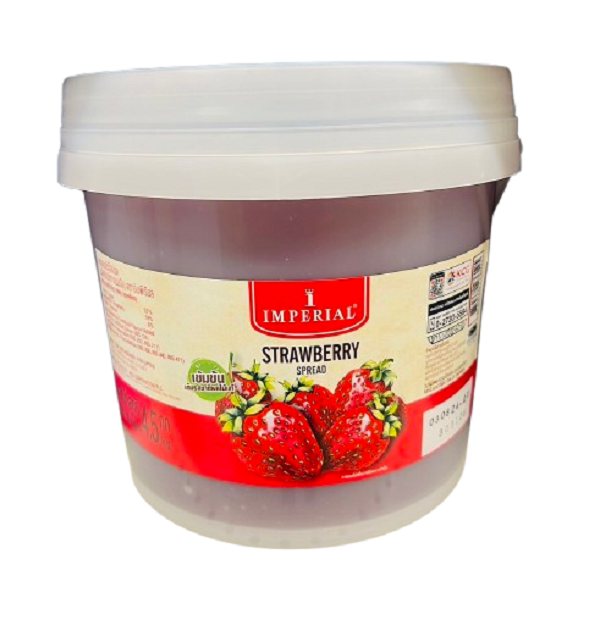 แยมเนื้อสตรอเบอรี่ ตราอิมพีเรียล ขนาด 4.5kg. หยกออนไลน์ ราคา 387 บาท*ส่งฟรี