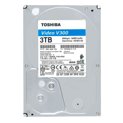 3 TB HDD CCTV TOSHIBA V300 (5940RPM, 64MB, SATA-3, HDWU130) Advice Online Advice Online