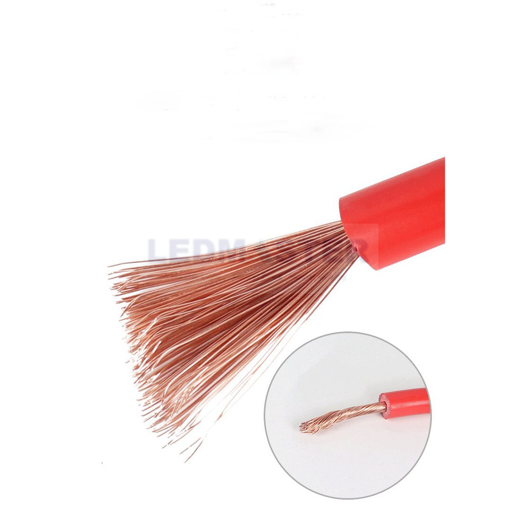 สายจั๊มแบตเตอรี่ หนา12mmยาว4เมตร ทองแดงหนา8mm ใช้ได้กับรถทุกรุ่น