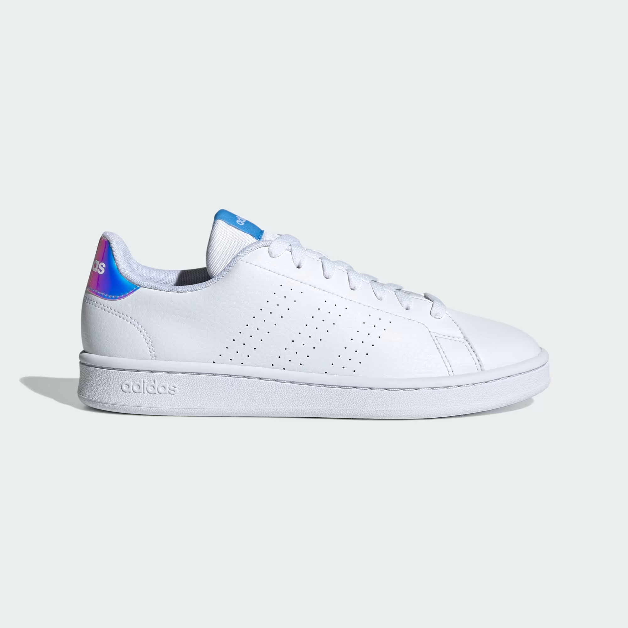 Adidas รองเท้าผ้าใบผู้หญิง Advantage | Cloud White/Cloud White/Blue Burst ( IF6117 ) ราคา 1,840 บาท*ส่งฟรี