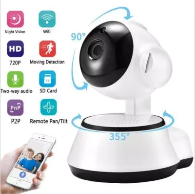 Ready Stock กล้องวงจรปิด IP Camera Wireless Smart WiFi Camera WI-FI Audio Record Surveillance Baby Monitor HD Mini CCTV Camera