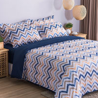 ชุดเครื่องนอน ผ้าปูที่นอนพร้อมผ้านวม Micro Touch Two-Tone Style Collection