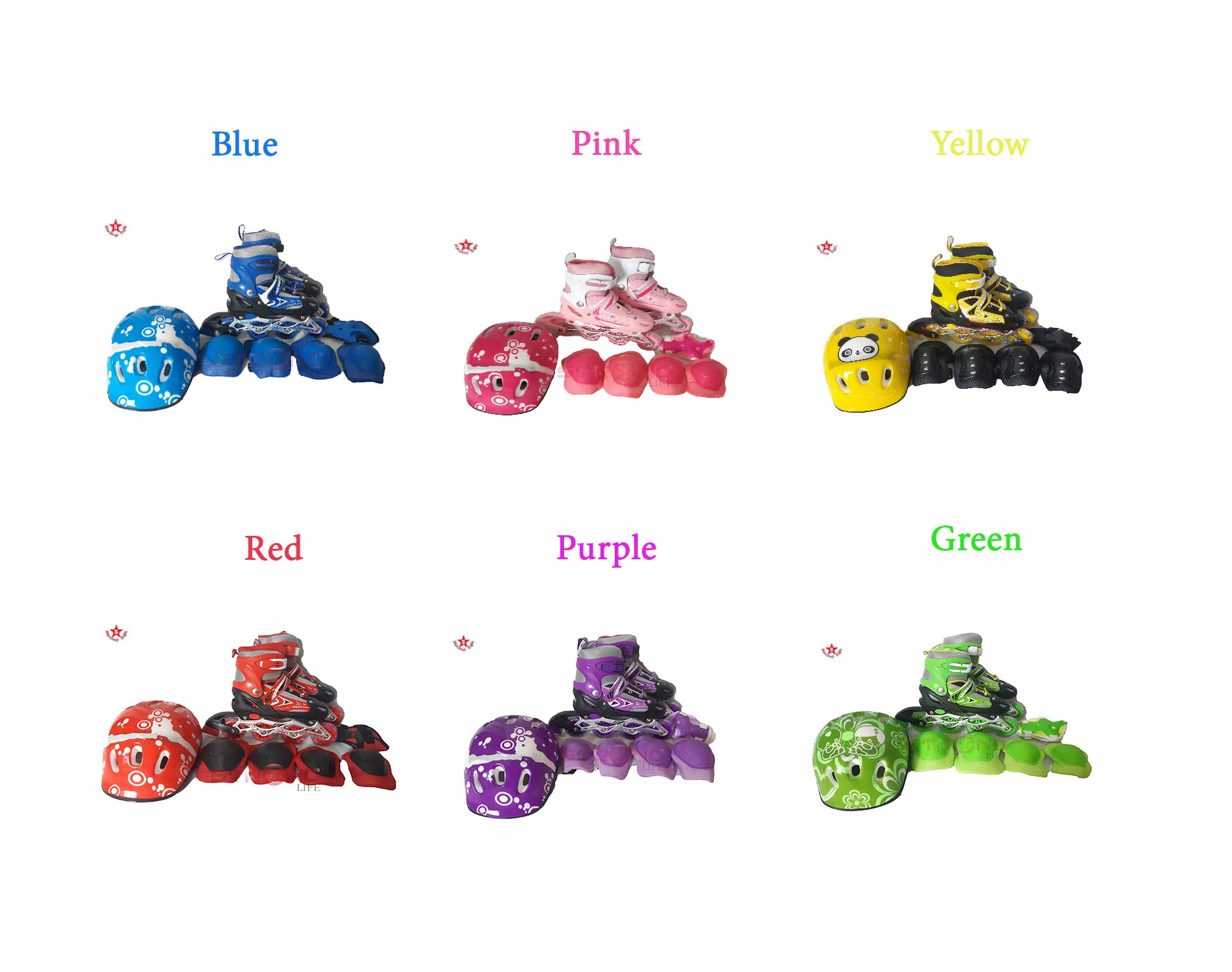 SKA รองเท้าสเก็ต โรลเลอร์เบลด โรลเลอร์สเก็ต Roller Blade ไซต์ M/L ฟรีของแถมอุปกรณ์ป้องกัน kid มูลค่า 200 บาท