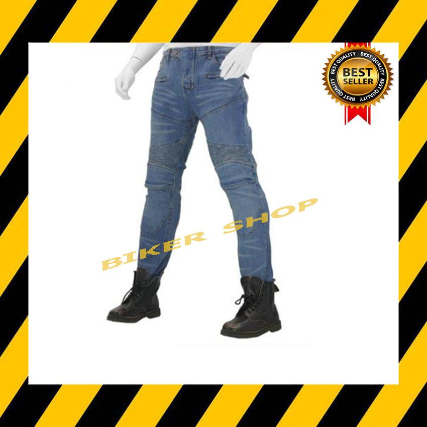 กางเกงขี่มอไซค์ กางเกงการ์ด กางเกงขี่มอเตอร์ไซค์ ผู้หญิงและผู้ชาย การ์ดCE กางเกงการ์ด KOMINE ยีนส์ PK-718(สินค้าพร้อมส่งทันที)