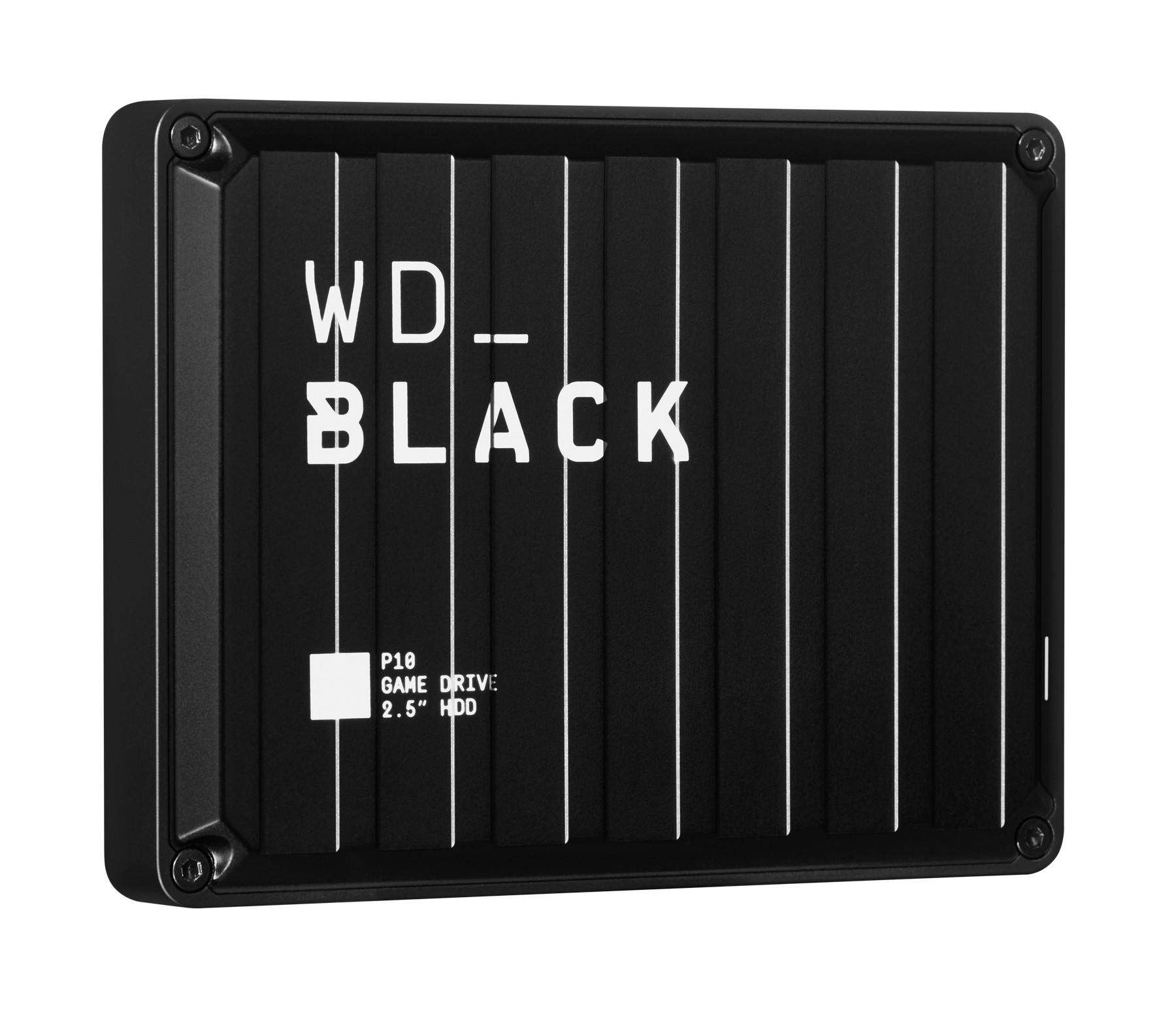 WD Black P10 4TB, USB 3.0, PS4 Xbox Window macOS Compatible, Speed up to 130 MB/s, HDD 2.5 ( WDBA3A0040BBK-WESN  ) ( ฮาร์ดดิสพกพา Internal Harddisk Harddrive )