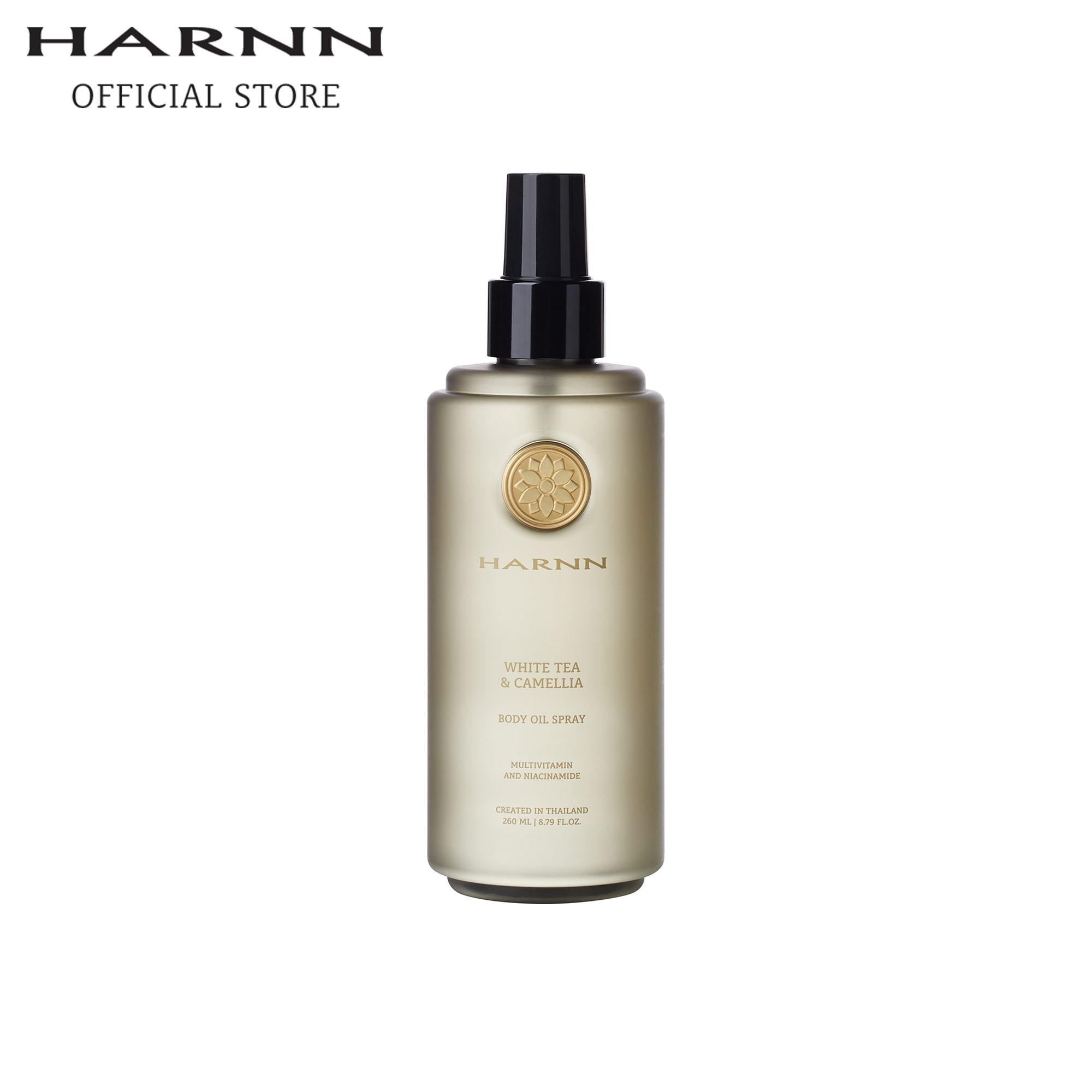 ผลิตภัณฑ์ความงามและการดูแลผิว HARNN WHITE TEA & CAMELLIA BODY OIL SPRAY 260 ML. ออยบำรุงผิว บอดี้ ออยล์ ออยสเปรย์ เพิ่มความชุ่มชื่น ผลิตภัณฑ์บำรุงผิว