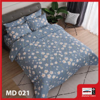 ชุดเครื่องนอน  ผ้าปูที่นอนพร้อมผ้านวม Micro Touch FLOWER STYLE