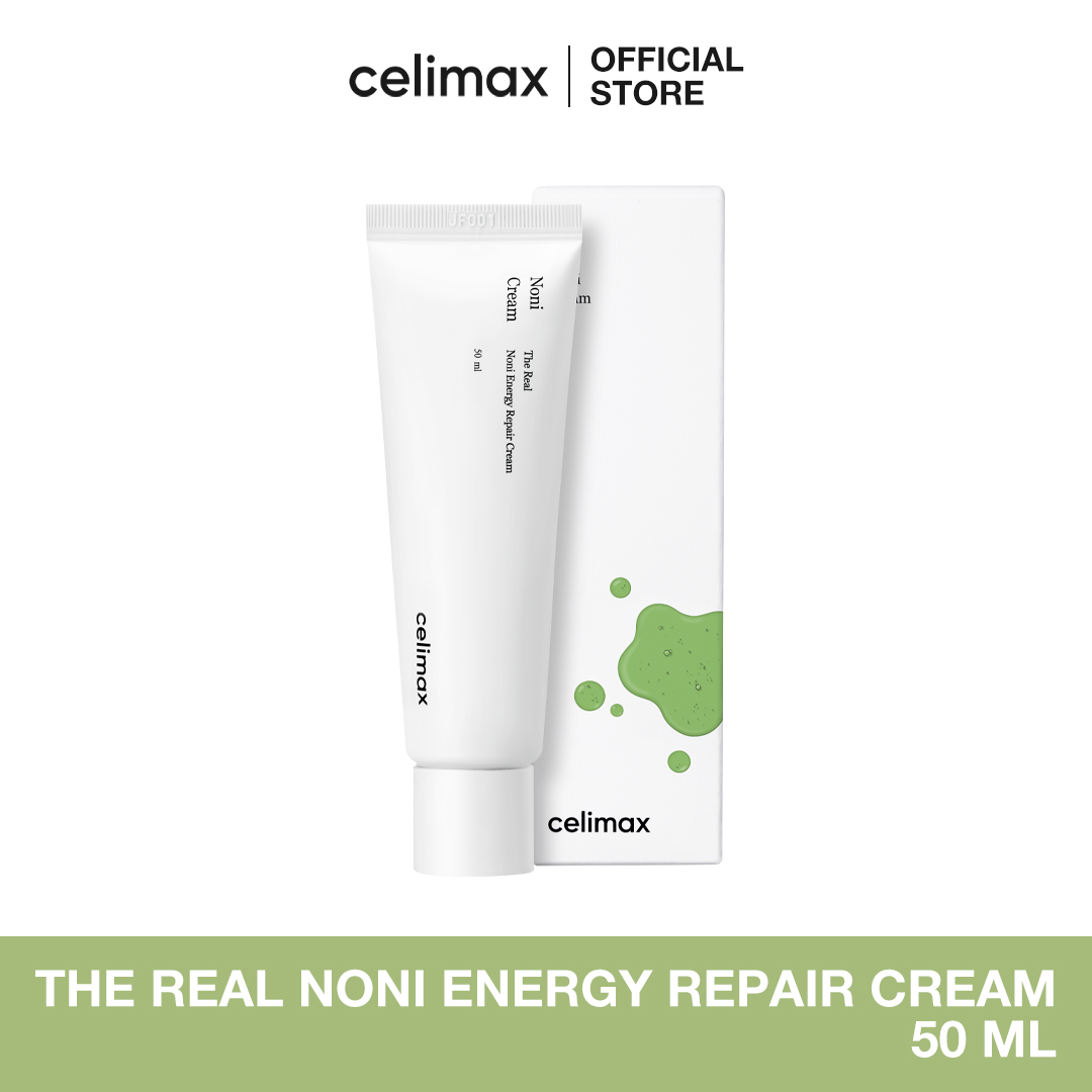 Celimax the Real Noni Energy Repair Cream 50ml Celimax Noni Cream Adds Moisture, Soothes the Skin, and Restores Strong Skin. Delays the Appearance of Wrinkles. ราคา 649 บาท*ส่งฟรี