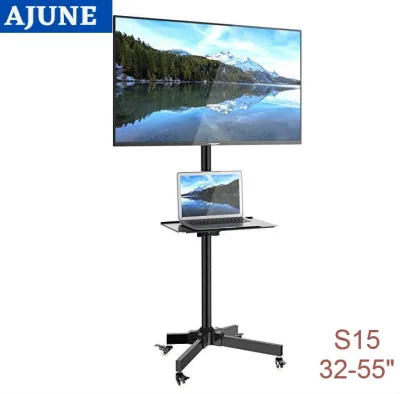AJUNE TV stand Model Single pole model S15 (supports TV size lf-32 fzp-55 inch) High Quality