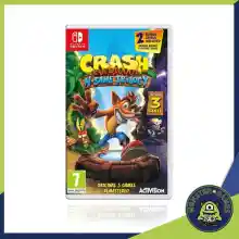 ภาพขนาดย่อสินค้าCrash Bandicoot N-Sane Trilogy Nintendo Switch Game แผ่นแท้มือ1   (Crash Bandicoot Trilogy Switch)(Crash Switch)